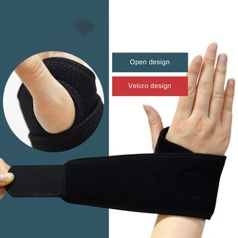 Pulsera deportiva ajustable transpirable presurize thumb sport soporte de muñeca 