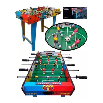  11 piezas de accesorios de juego de fútbol de mesa de