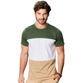 Camiseta Hombre Verde Mp 76068