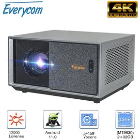 Proyector Everycom Full HD RD829 5G WiFi 4K Android 11.0 120...