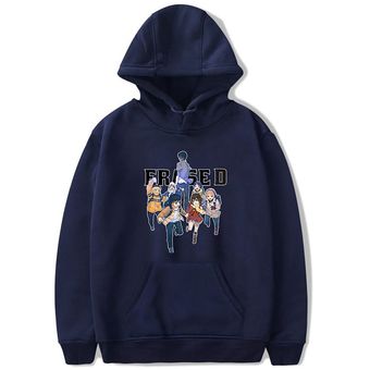 The Town Where Only I Am Missing Sudadera con Capucha Estampada-Azul 