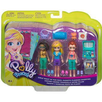 Polly Pocket Pack de 3 muñecas casa club de polly | Linio Colombia -  MA691TB0K5SS5LCO