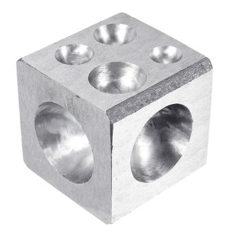 herramienta 50 mm de acero sólido Doming Dapping Die Block-Jewellery M 