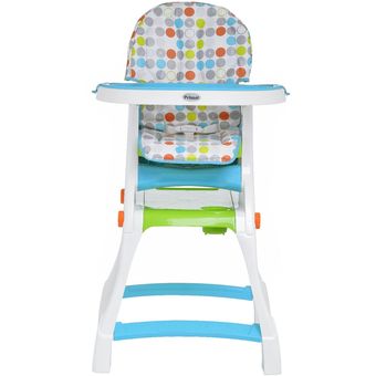 Silla Periquera Bebe Prinsel Caddy 2 En 1 Mesa Actividades verde claro  Prinsel Caddy