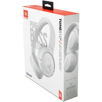 JBL Tune 510BT - Auriculares in-Ear inalámbricos con Sonido Purebass, Color  Negro : : Electrónicos