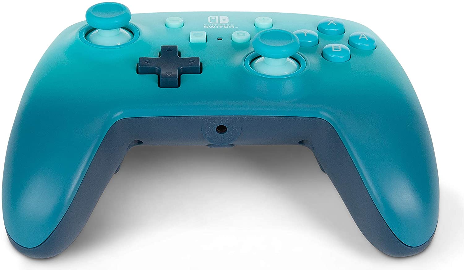 Control Alámbrico Para Nintendo Switch - Blue Aquatic Fantasy