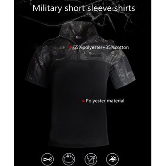 camisa d Camiseta de camuflaje de caza de secado rápido para hombre 