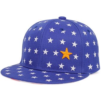 Gorras de béisbol con estampado de estrella de cinco puntas para niñ 