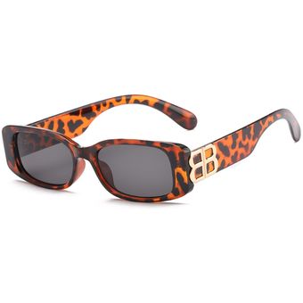 Diseñador pequeña caja gafas de sol retro gafas de solmujer 