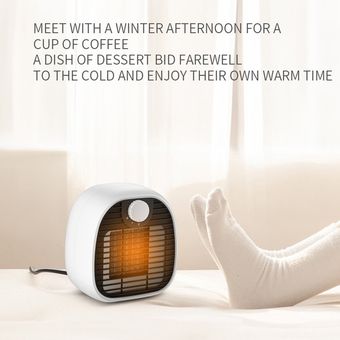 Calentador eléctrico Escritorio Hot Fan Calentadores eléctricos para el hogar Calentador de la habitación del hogar 