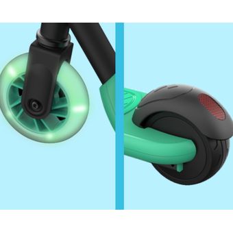 Patinete eléctrico niños Segway Ninebot KickScooter Zing A6 Negro/Verde
