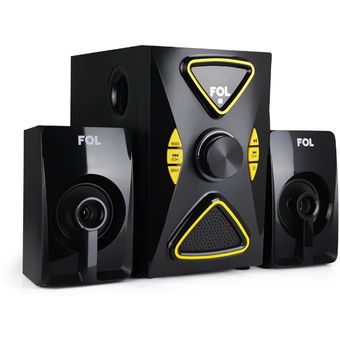 Equipo de sonido para casa sistema de altavoces audio 2.1 hogar PC musica  teatro