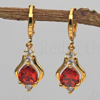 Pendientes De Mujer Pendientes De Oro Pendientes De Lágrimas 