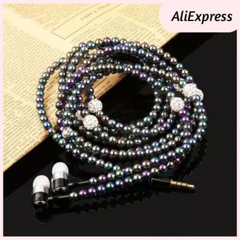 Auriculares De Perlas En Auriculares Auriculares De Oreja De 