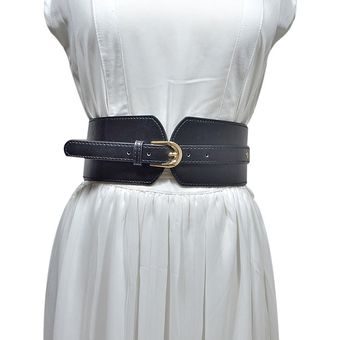 Cinturón elástico con hebilla de Metal para mujer cinturón de Estil 