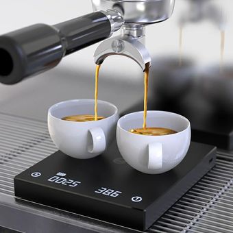 Café Escala electrónica Inicio del grano de café Con un peso del medidor Escala de la cocina 