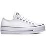 Tenis Converse Chuck Taylor AllStar LiftClean Leather-Blanco