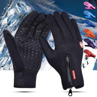 Pink#Guantes cálidos de invierno para ciclismo resistentes al agua, 