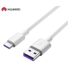 1m Cable Usb Tipo C Rápida Charge 5A Huawei AP71 - Blanco