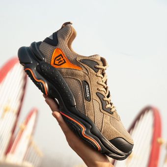 Zapatos de seguridad para hombre antigolpes calzado deportivo con Cabeza de Acero para verano e invierno antipinchazos 