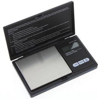 Báscula Digital 100g200g x 0,01g Mini portátil precisión recarga polvo grano joyería quilate negro tres modos de pesaje 1 ud #200g 