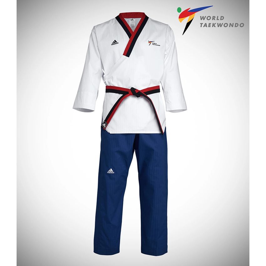 Dobok para Taekwondo Poomsae Adidas ADITPYM - Adolescentes Hombre