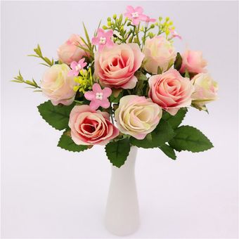 Hermosa Rosa Peonia Con Flores Artificiales Pequenos Bouquet De Flores Decoracion Linio Chile Ge018hl15e97ylacl