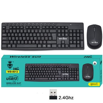 Teclado y Mouse Inalámbrico para PC Computadora WB-8012 | Linio Perú -  WE938EL1C1WJVLPE