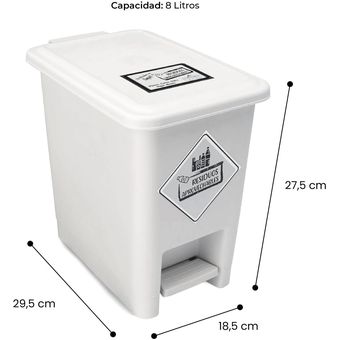 Novedades - Recicla más fácil con este contenedor 3 en 1 de 40 litros
