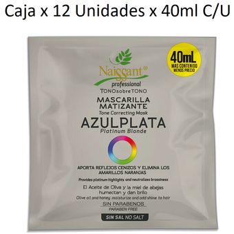 Mascarilla Azul Plata 12x40ml | Linio - NA903HB1KL4TXLCO