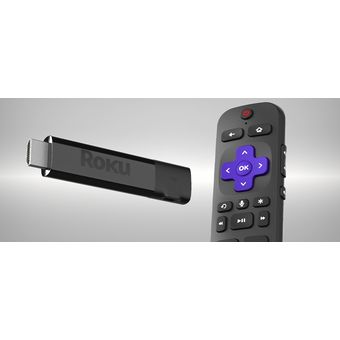  Roku Streaming Stick +  Dispositivo de transmisión HD / 4K /  HDR con control remoto inalámbrico de largo alcance y mando por voz Roku  con controles de TV : Electrónica