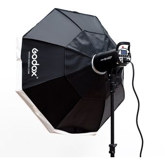 Flash SK400ii con Octabox Godox