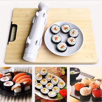 Máquina para hacer sushi, Rollo para hacer sushi, Kit para hacer sushi para  principiantes, Máquina para hacer sushi, Moldes para sushi, Verduras