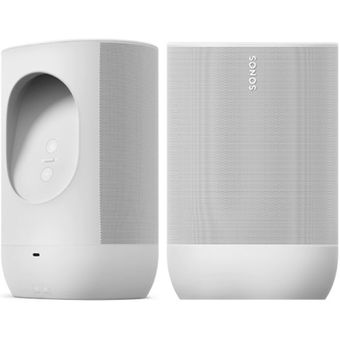 Sonos Move 2 white Altavoz inteligente portatil con WI-FI y BLUETOOTH,  color blanco