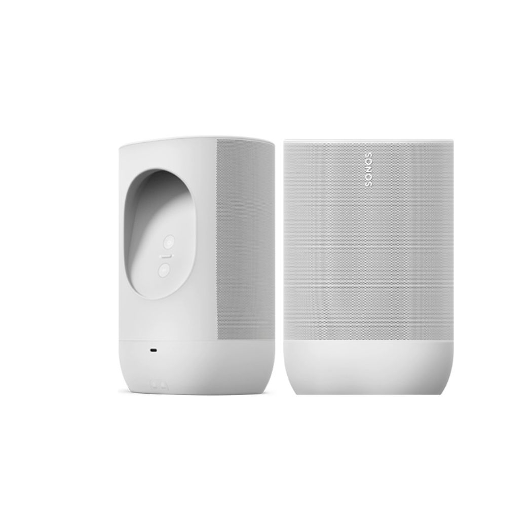 Bocina inalámbrica SONOS MOVE-W Blanco/WiFi/Bluetooth/Mic incorporado