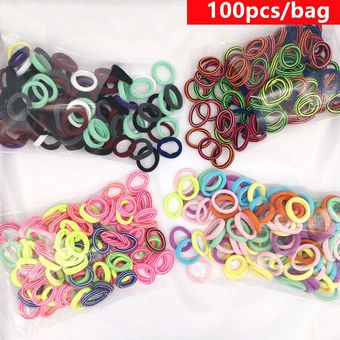 100 Niños Color De Caramelo Cuerda Elástica Cinturón De Mini 