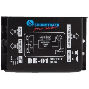 Caja Directa SOUNDTRACK DB-01 Pasiva/Plug/Atenuador
