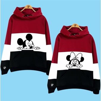 SACOS BUZOS SUDADERAS HOODIES PAREJAS MICKEY Y MINNIE