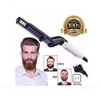 Plancha alisadora de barba hot sale