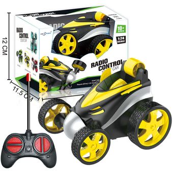 Wireless remote control tumbling stunt car tipping car boys and 