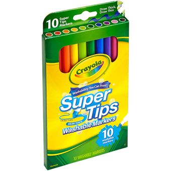 Ensemble De Marqueurs Super Tips Crayola 58-5100 (100 Uds) à Prix