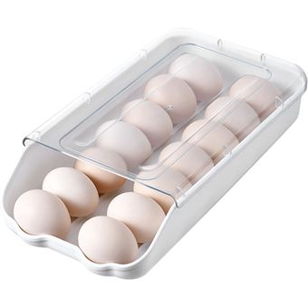 Caja de Almacenamiento para Huevos para Cocina Blancos GENERICO