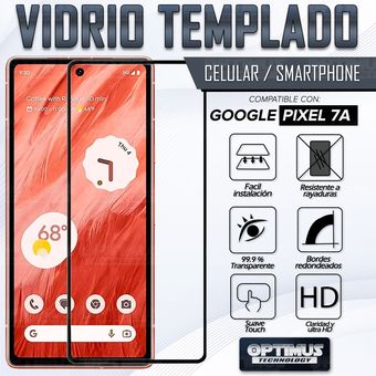 Combo Vidrio templado y Estuche para Google Pixel 7a GENERICO