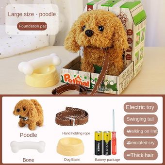 Electrónico mascota Elektro peluche perro juguetes interactiva regalo 