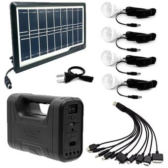 GENERICO Panel Solar Portátil 6V 8W Multiuso