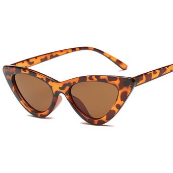 Ojos de gato leopardo retro Gafas de sol Gafas de solmujer 