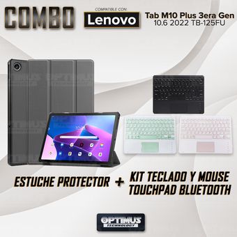 Teclado case protector para tablet lenovo m10 plus 3era gen GENERICO