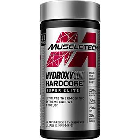 Quemador Muscletech Hydroxycut Hardcore Super Elite 120 Caps