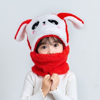 #gray rabbit Sombrero de invierno para niños y niñas,gorr 