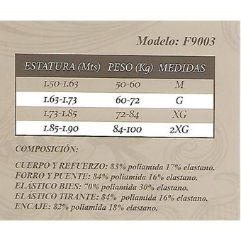 Berlei Mod F9003 Faja Color beige Dalia Control Extra Fuerte 1 Pieza |  Linio México - BE567FA1LYIYFLMX